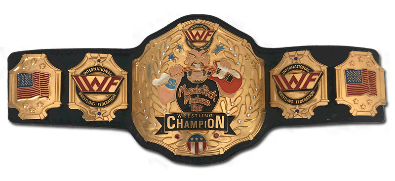 Muscle Rock Wrestling Championship Belt